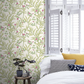 0267BAMISCH - Bamboo Floral Wallpaper - Mischief - Little Greene