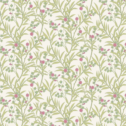 0267BAMISCH - Bamboo Floral Wallpaper - Mischief - Little Greene