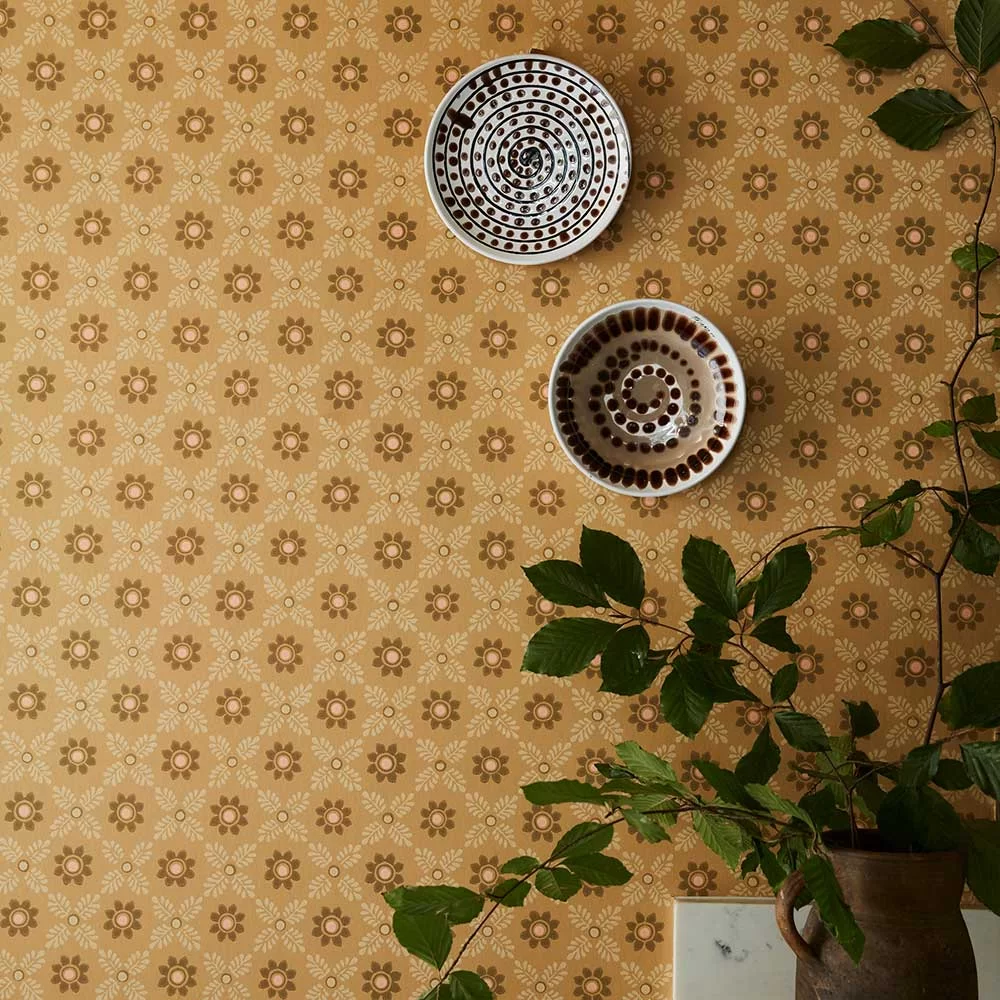 0267DIBOMBO - Ditsy Block Wallpaper - Bombolone - Little Greene