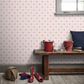 0267DICARMI - Ditsy Block Wallpaper - Carmine - Little Greene