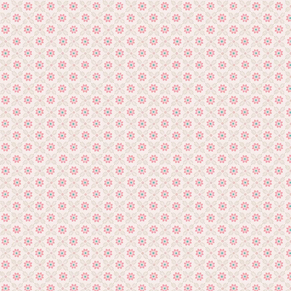 0267DICARMI - Ditsy Block Wallpaper - Carmine - Little Greene