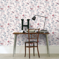 0267GOCARMI - Great Ormond St Wallpaper - Carmine - Little Greene