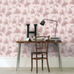 0267MOBLUSH - Mosaic Trail Wallpaper - Blush - Little Greene