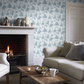 0267MOETRUR - Mosaic Trail Wallpaper - Etruria - Little Greene