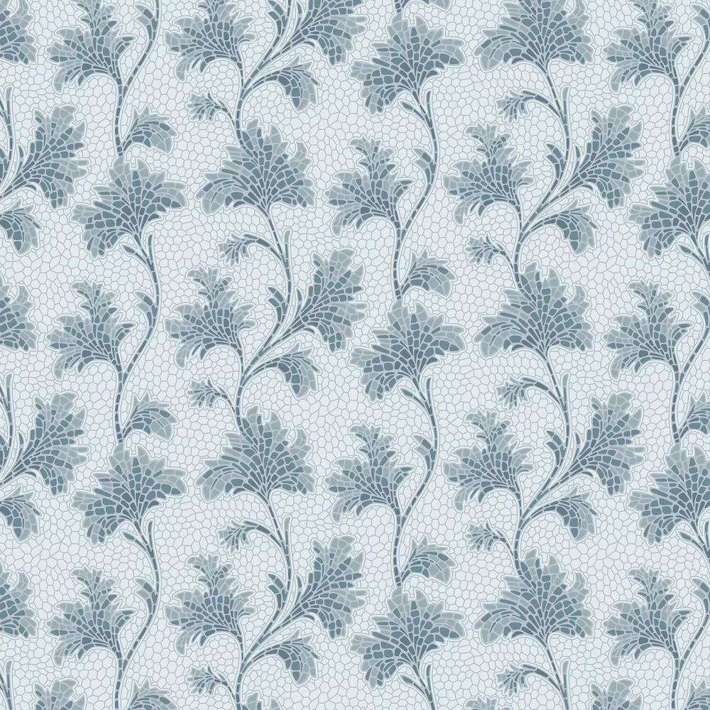 0267MOETRUR - Mosaic Trail Wallpaper - Etruria - Little Greene