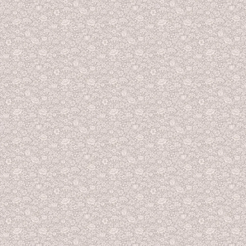 0267SPFRENC - Spring Flowers Wallpaper - French Grey - Little Greene