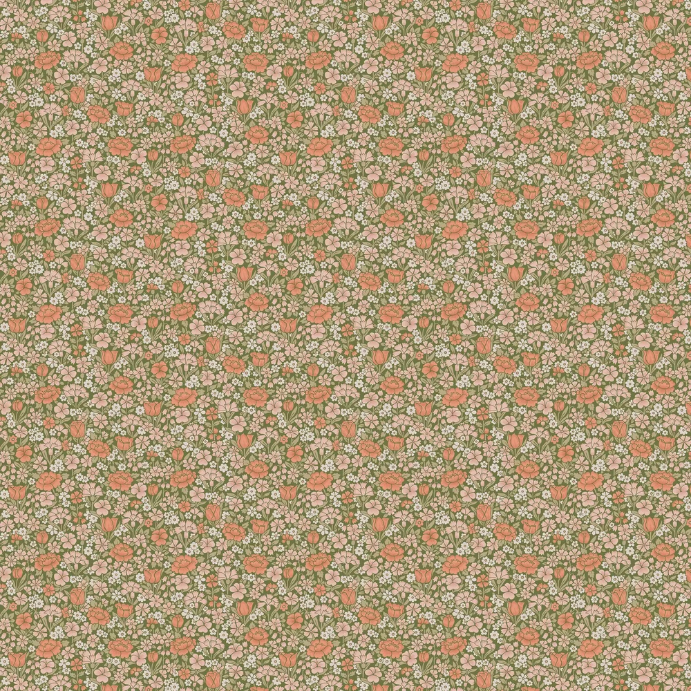 0267SPGARDE - Spring Flowers Wallpaper - Garden - Little Greene