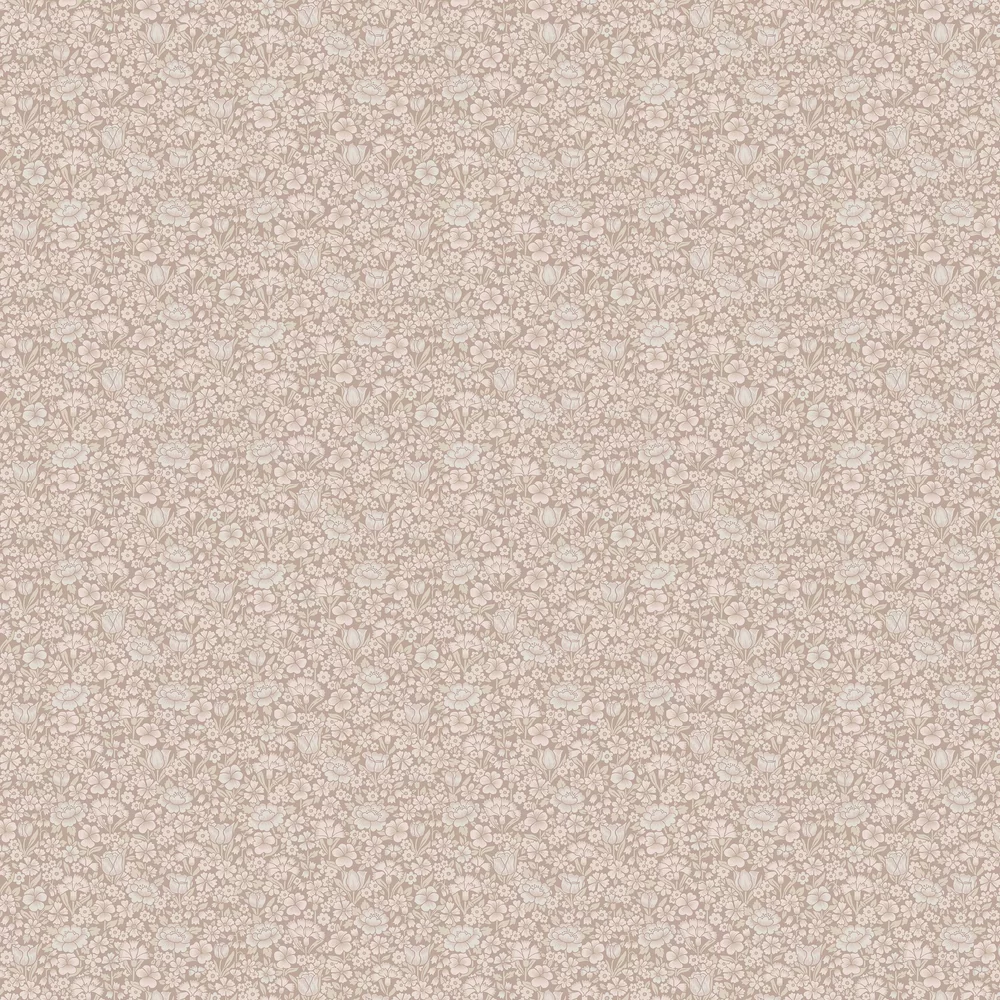 0267SPPORTL - Spring Flowers Wallpaper - Portland Stone - Little Greene