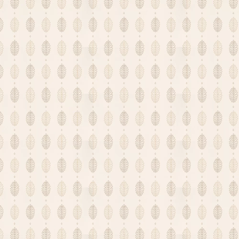 0271CNLINTZ - Cones Lint Wallpaper - Brown / Off White - Little Greene