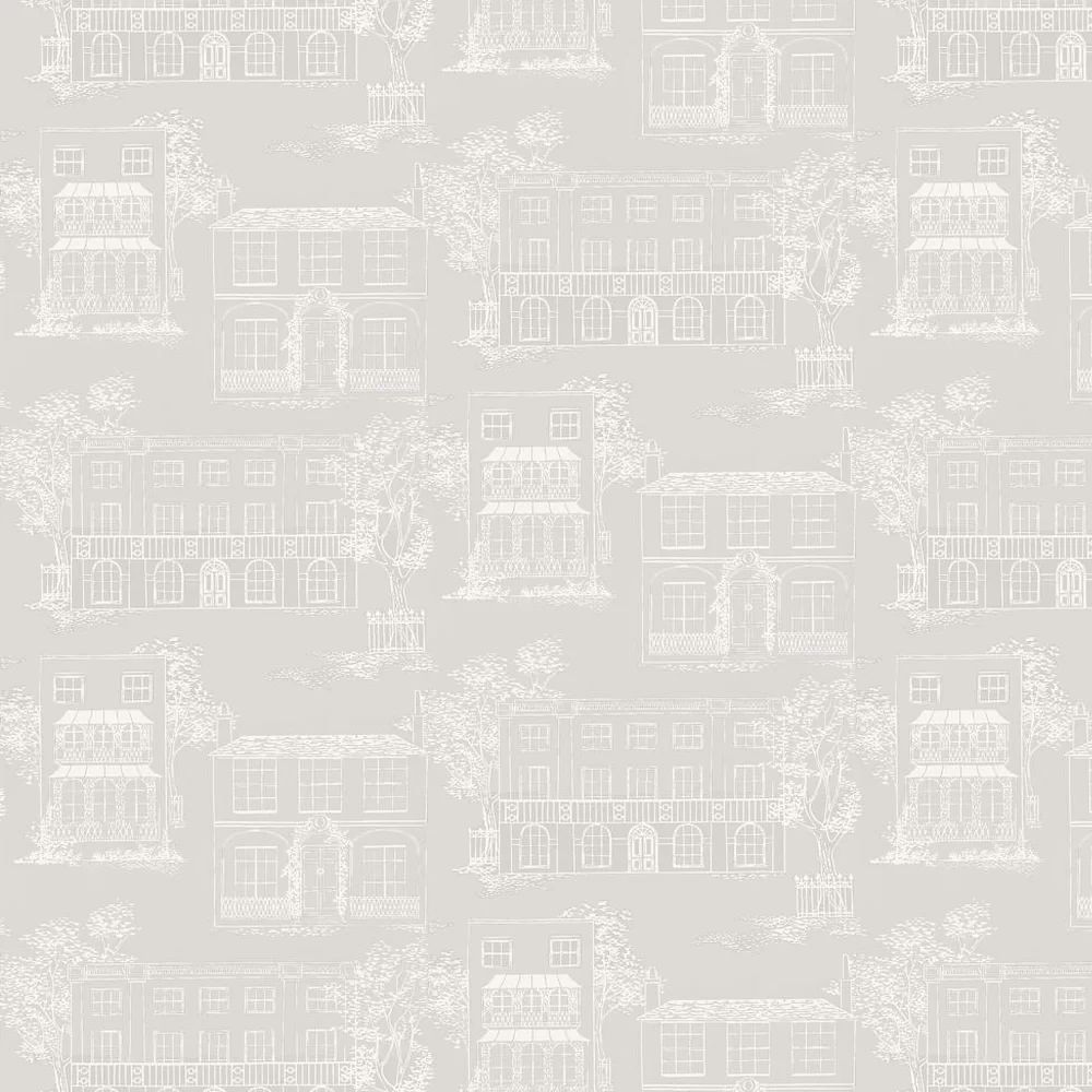 0271HACOOLG - Hampstead Wallpaper - Grey - Little Greene
