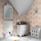 0271NRJAZZZ - Norcombe Wallpaper - Red / Beige - Little Greene