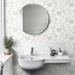 0273BEPORCE - Bedford Square Wallpaper - China Blue / White - Little Greene