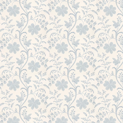 0273BEPORCE - Bedford Square Wallpaper - China Blue / White - Little Greene