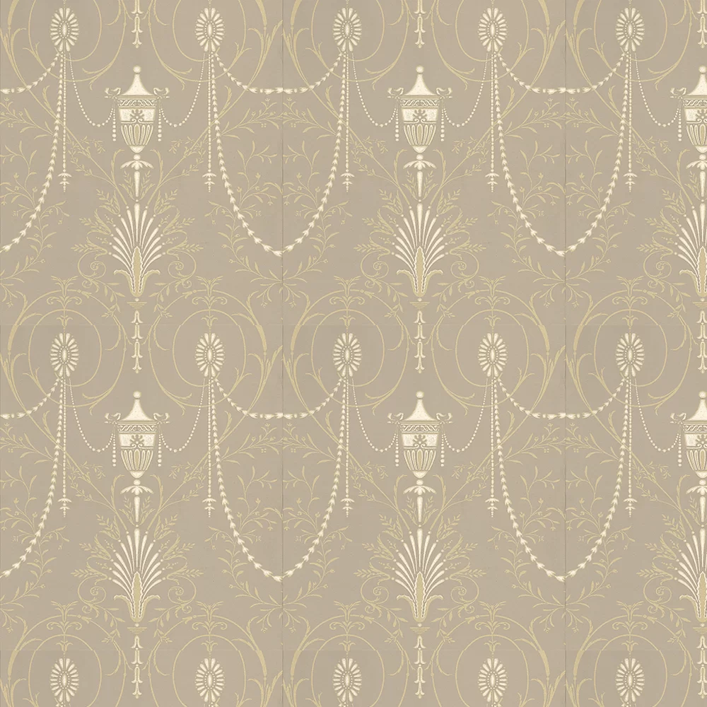 0273MABOUTI - Marlborough Wallpaper - Boutique - Little Greene
