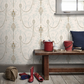 0273MACRYST - Marlborough Wallpaper - Crystal - Little Greene