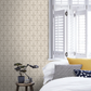 0277BAPORTL - Bayham Abbey Wallpaper - Pale Grey and Stone - Little Greene