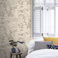 0280FEGILVE - Fern Wallpaper - Gilver / Grey - Little Greene