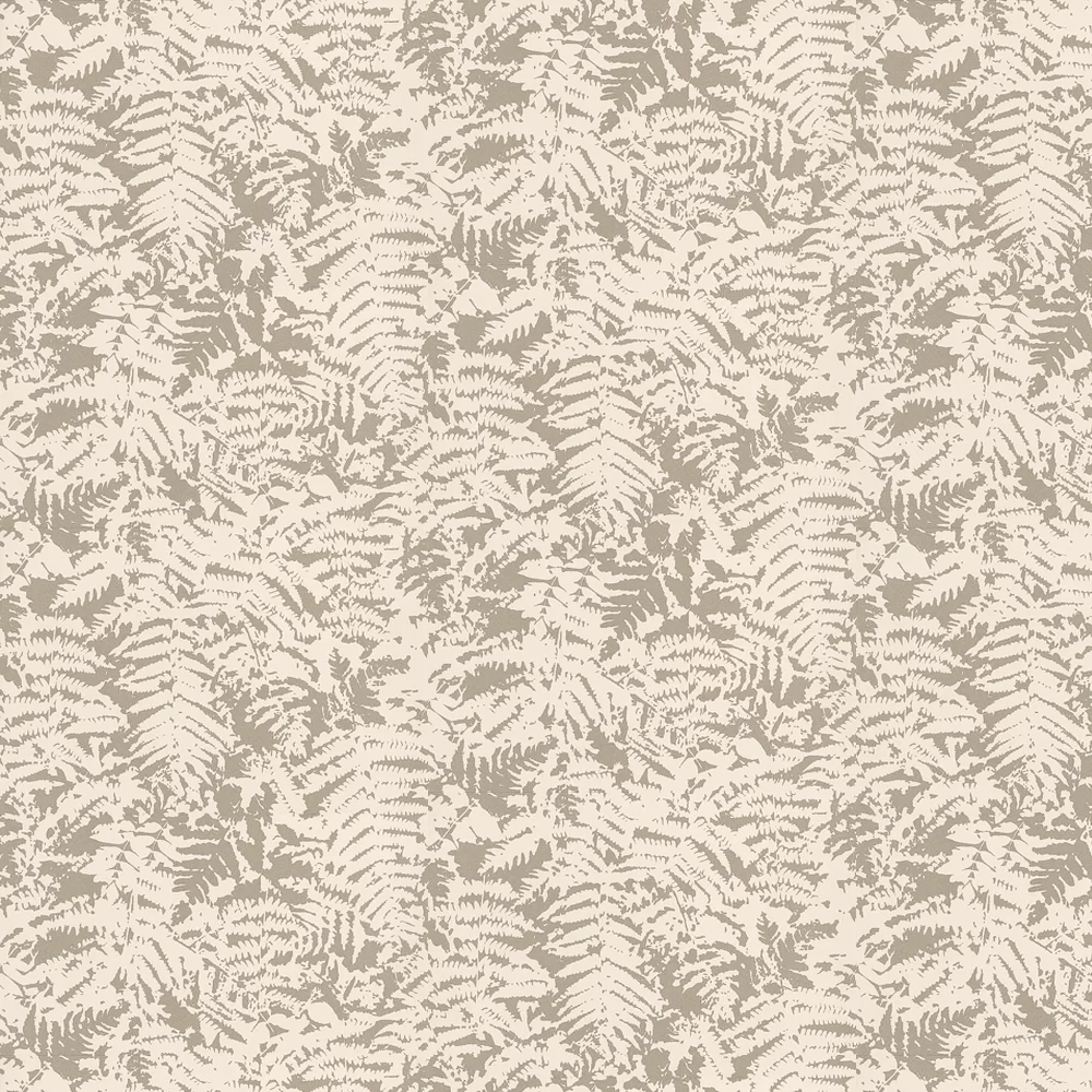 0280FEGILVE - Fern Wallpaper - Gilver / Grey - Little Greene