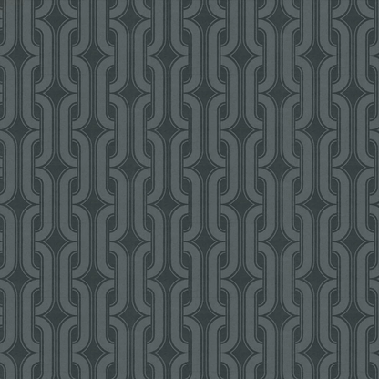 0280LACINDER - Lavaliers Wallpaper - Dark Grey - Little Greene