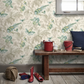 0282CWPARAD - Crowe Hall Lane Wallpaper - Blue / Green / Grey - Little Greene