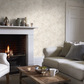 0282CWTALCU - Crowe Hall Lane Wallpaper - Cream / Grey - Little Greene