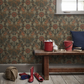 0282NBBURNI - New Bond Street Wallpaper - Burnish - Little Greene
