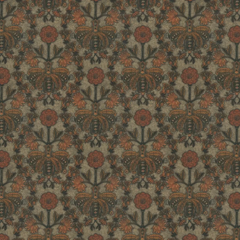 0282NBBURNI - New Bond Street Wallpaper - Burnish - Little Greene
