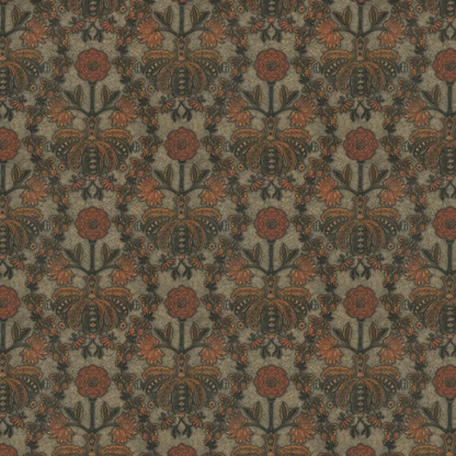 0282NBBURNI - New Bond Street Wallpaper - Burnish - Little Greene