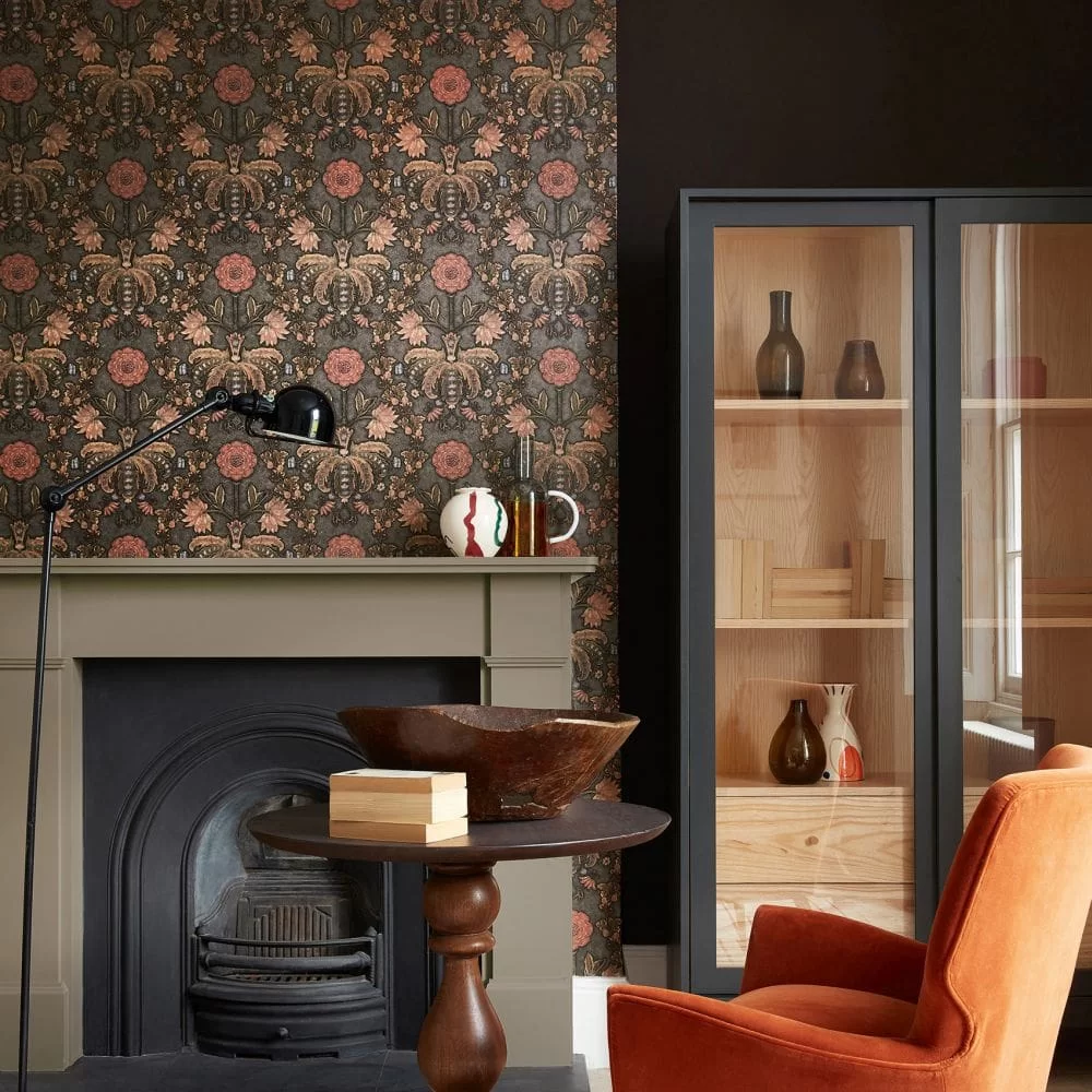 0282NBHIDEZ - New Bond Street Wallpaper - Hide - Little Greene