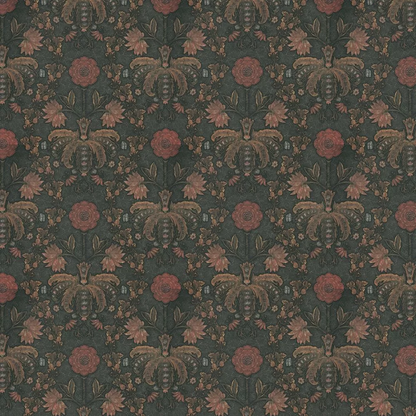 0282NBHIDEZ - New Bond Street Wallpaper - Hide - Little Greene