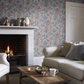 0284SASAPHI - Sackville Street Wallpaper - Saphir - Little Greene
