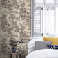 0284SGCHOCO - Stag Toile Wallpaper - Chocolat - Little Greene