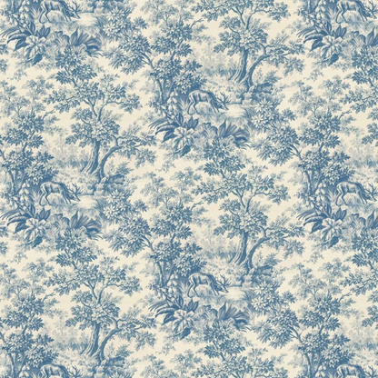 0284SGJUNIP - Stag Toile Wallpaper - Juniper - Little Greene