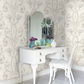 0284VEARGEN - Versailles Wallpaper - Argent - Little Greene