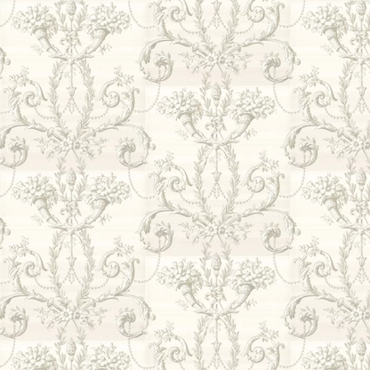 0284VEARGEN - Versailles Wallpaper - Argent - Little Greene