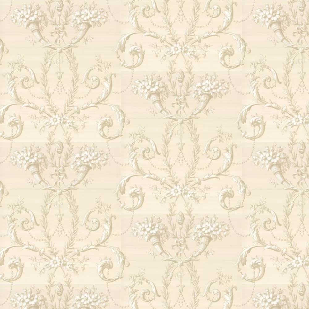 0284VEDARKP - Versailles Wallpaper - Dark Pearl - Little Greene