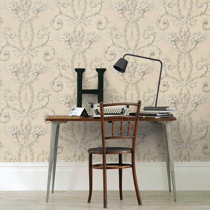 0284VEGUILD - Versailles Wallpaper - Guilded - Little Greene