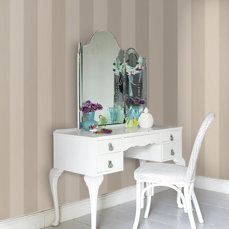 0286BSMULLI - Broad Stripe Wallpaper - Mullion - Little Greene
