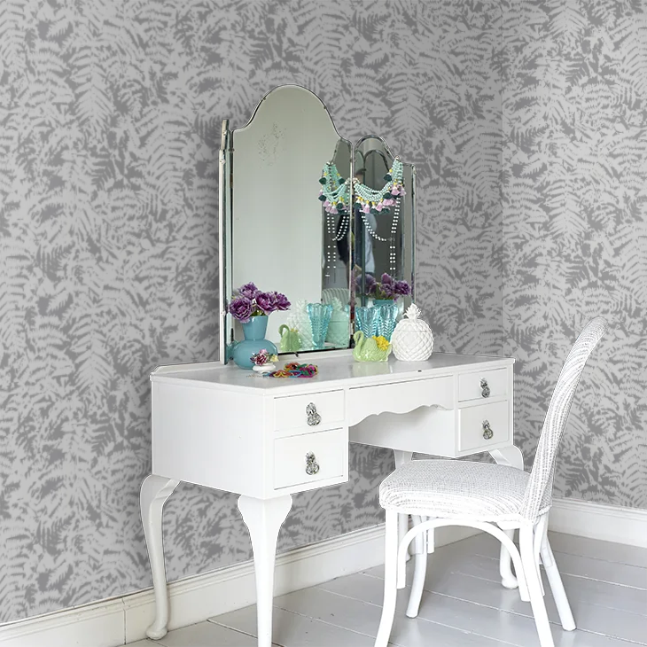 0288FECLEAR - Fern Wallpaper - Clearing - Little Greene