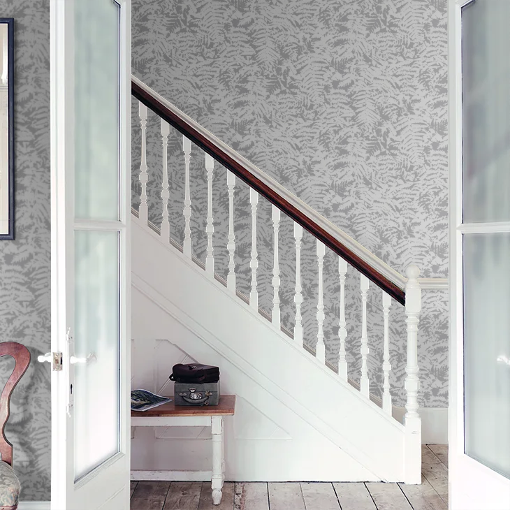 0288FECLEAR - Fern Wallpaper - Clearing - Little Greene