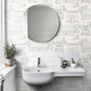0288HAGLASS - Hampstead Wallpaper - Glass - Little Greene