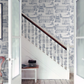 0288HAMIDBL - Hampstead Wallpaper - Mid Blue - Little Greene