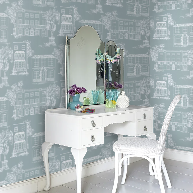 0288HAPENUM - Hampstead Wallpaper - Penumbra - Little Greene