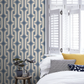0288LALOWWA - Lavaliers Wallpaper - Low Wave - Little Greene
