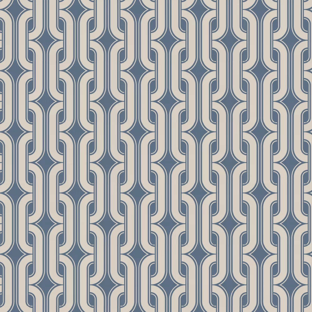 0288LALOWWA - Lavaliers Wallpaper - Low Wave - Little Greene