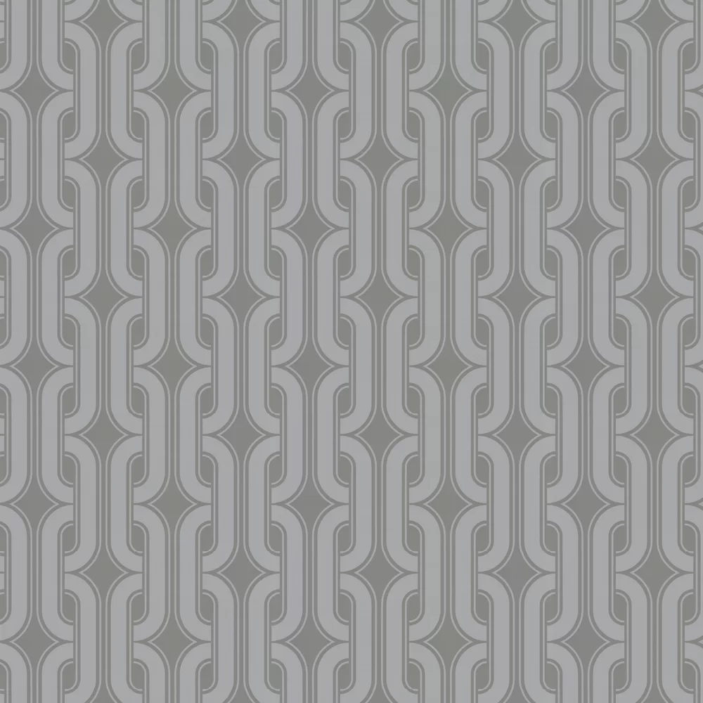 0288LAVIRID - Lavaliers Wallpaper - Viridian - Little Greene