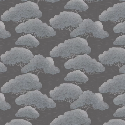 0288PIASHPI - Pine Wallpaper - Ash - Little Greene