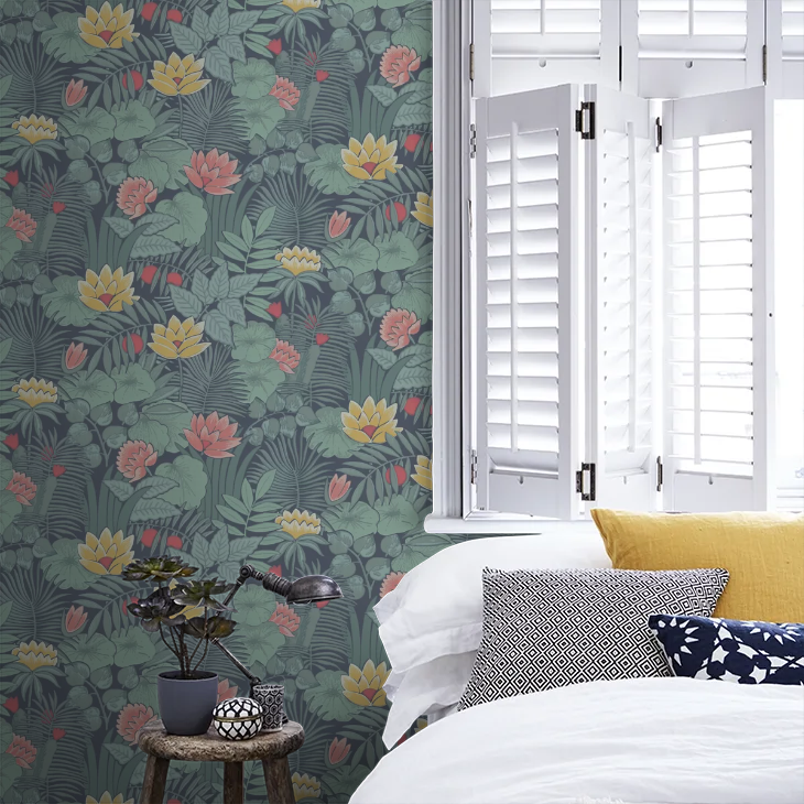 0288RENILEZ - Reverie Wallpaper - Nile - Little Greene