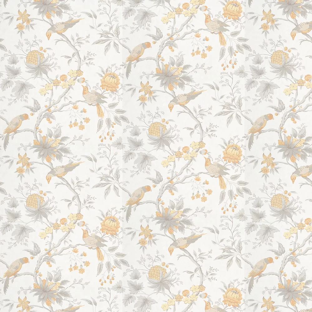 0291BRCINDE - Brooke House Wallpaper - Cinder - Little Greene