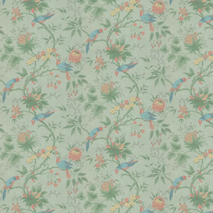 0291BRSILKZ - Brooke House Wallpaper - Silk - Little Greene